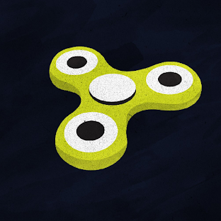 Fidget Spinner Space 3D Theme Wallpapers